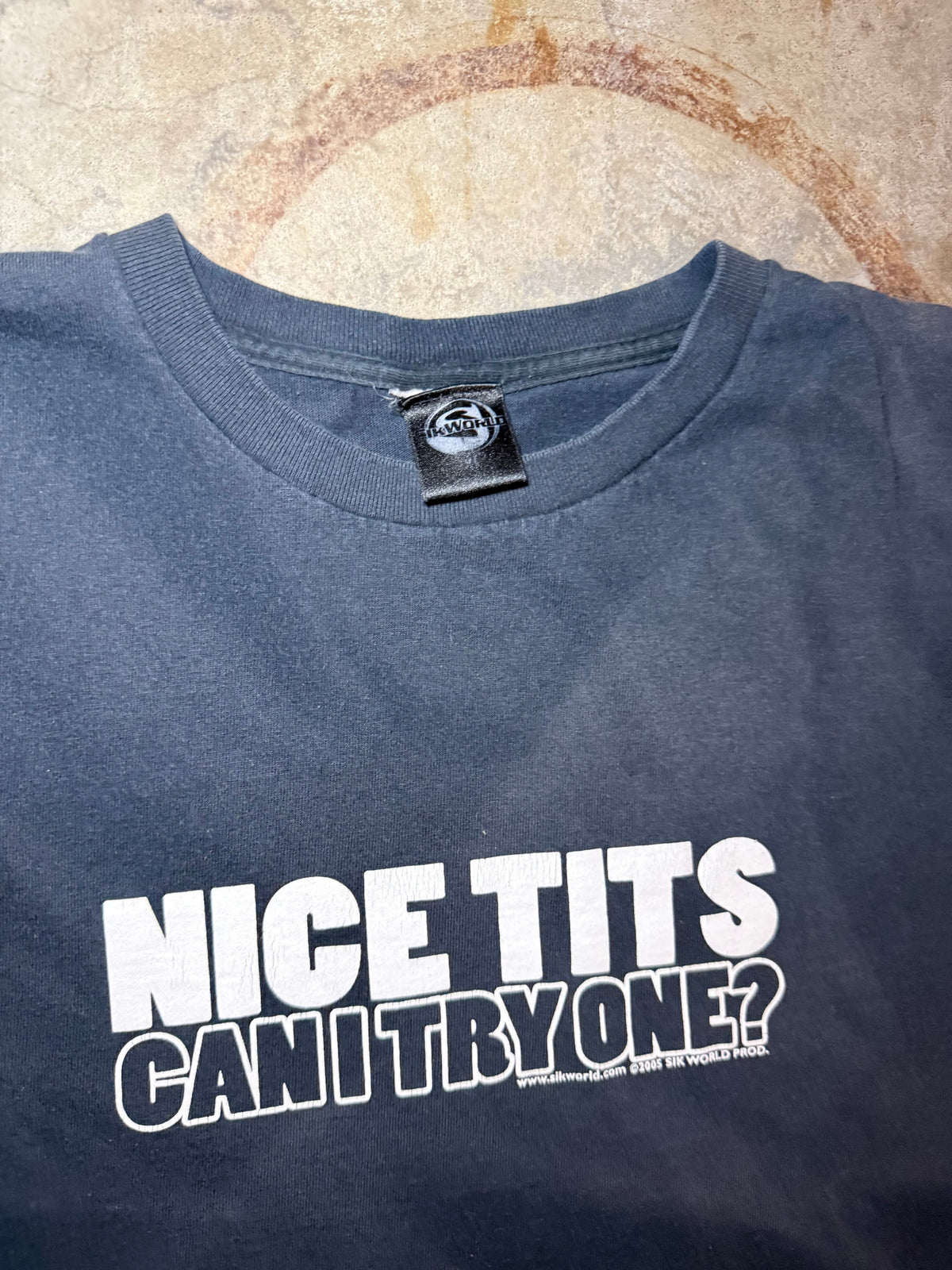 2005 Faded Nice Tits Tee (X-Large)