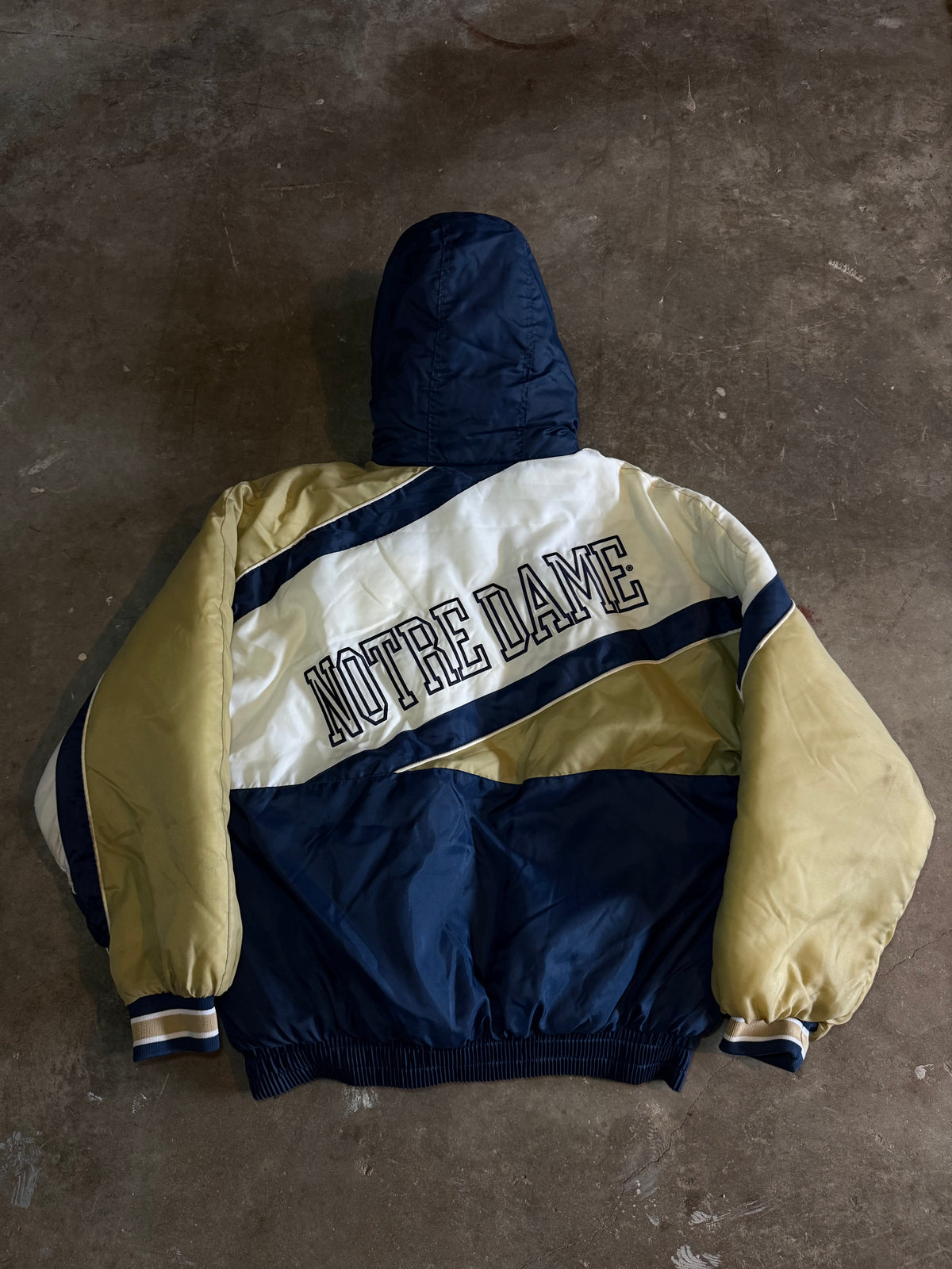 90s Notre Dame Puffer Jacket (Large)