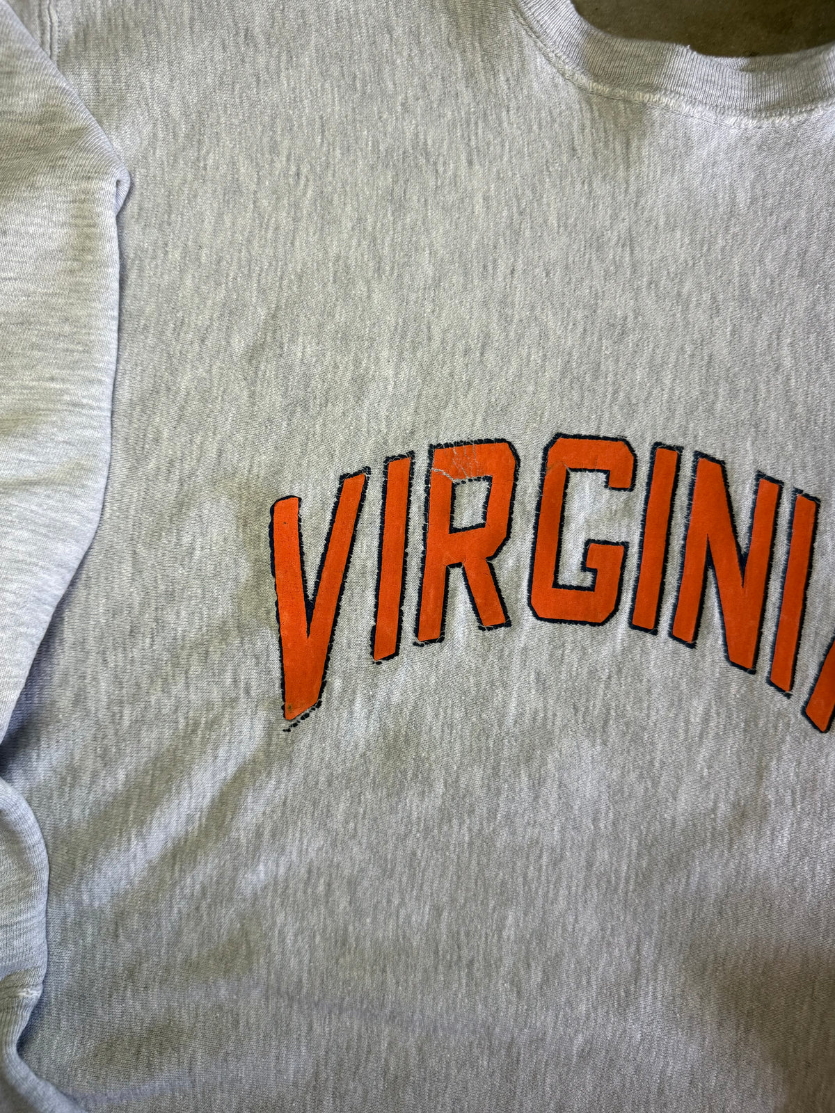 1980s Virginia Reverse Weave Sweatshirt (X-Large)