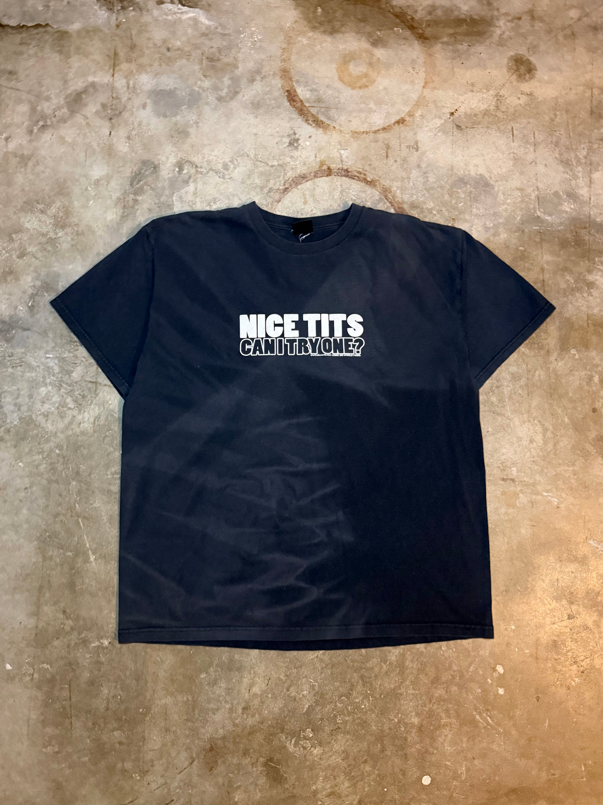 2005 Faded Nice Tits Tee (X-Large)