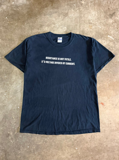 2000s Resistance Is Not Futile Tee (Large)
