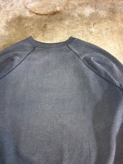 1980s Faded Black Sweatshirt (Large)