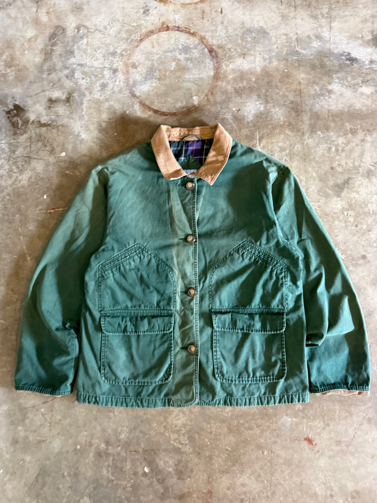 1990s Faded Green NorthEast Terrain Jacket (Large)